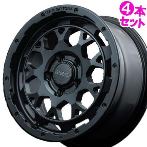 (4本特価) 17×7.0J +40 5/114.3 チームデイトナ M9 (BEP) レイズ 17