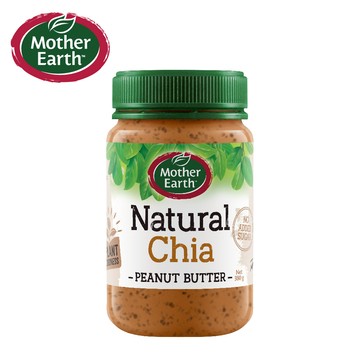 【壽滿趣】紐西蘭Mother Earth超級奇亞籽花生醬380g