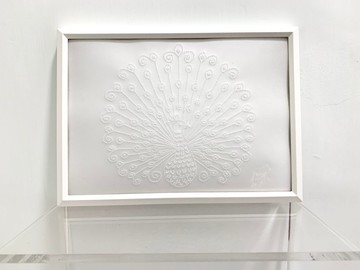 White Peacock (Tactile Art)(原作)