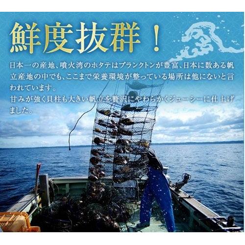 おつまみ 北海道噴火湾産ほたて ソフト干し貝柱 大容量 メール便 (150g)