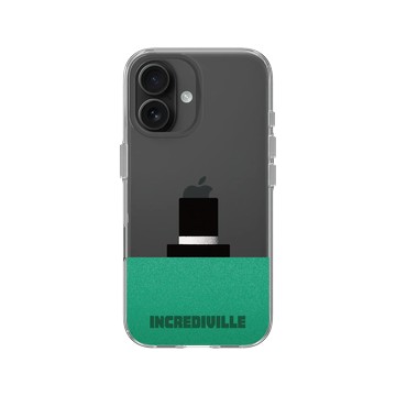 iPhone 16 Clear Case（相機按鈕） 透明 - 怪奇事物所 Incrediville - 所長大禮帽