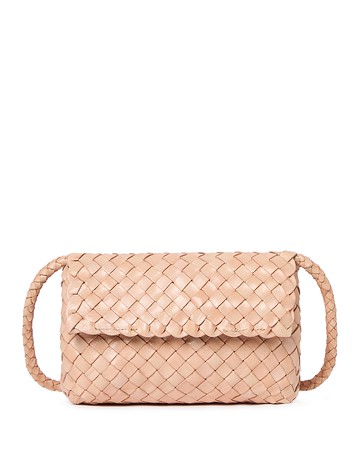 Loeffler Randall Mini Woven Leather Crossbody