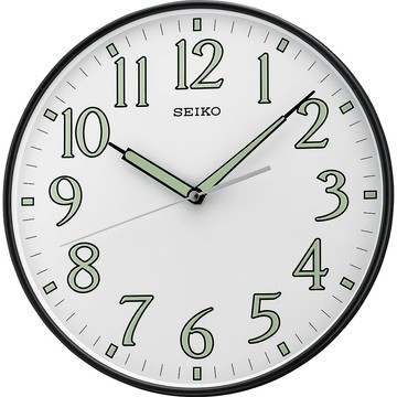 SEIKO SEIKO 精工 簡約夜光指針時鐘 掛鐘 QXA521K