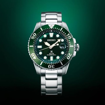 SEIKO 精工 PROSPEX 太陽能綠水鬼200米潛水錶-43.5mm(V157-0DF0G/SNE579P1)