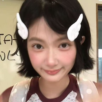 🥇隔日達出💎白色天使翅膀髮夾可愛甜美日系邊夾設計感碎髮劉海夾新品髮飾頭飾