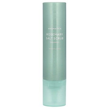 Aromatica, 迷迭香鹽磨砂洗髮水，10.5 盎司（300 克）
