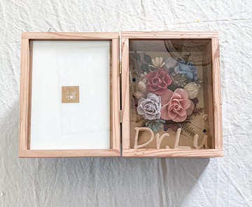 質感不凋花杉木大相框