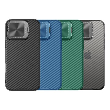 iPhone 16 Pro Max 殼 NILLKIN Apple iPhone 16 Pro / iPhone 16 Pro Max 黑鏡 Prop 保護殼