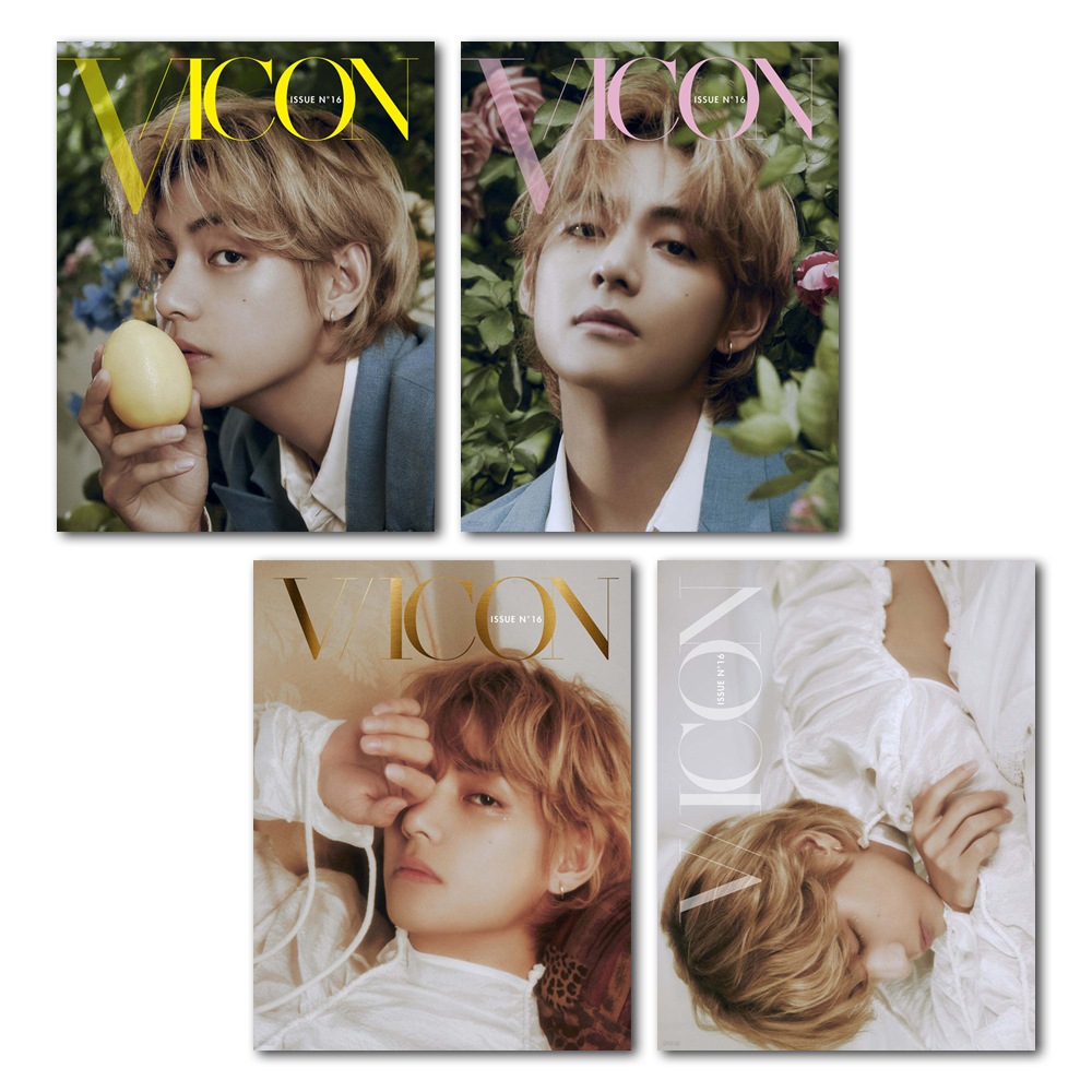 (公式特典LENTICULAR PHOTO CARDつき)(４種セット) DICON ISSUE N16 V VICON BTS 防弾少年団