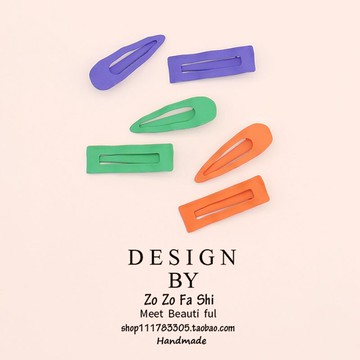 糖果色發夾碎發劉海前額發卡可愛壓夾邊夾2022年網紅新款頭飾發飾