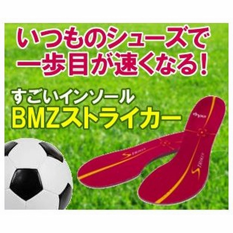 Bmzインソール カルパワースマート ストライカー 薄型モデル 赤 通販 Lineポイント最大0 5 Get Lineショッピング