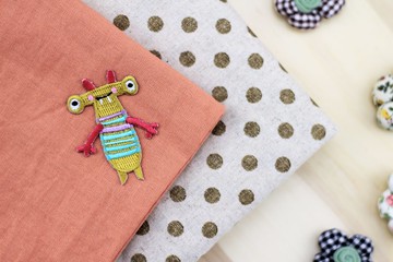 我是外星人自黏繡布貼-妖怪星球異想世界系列