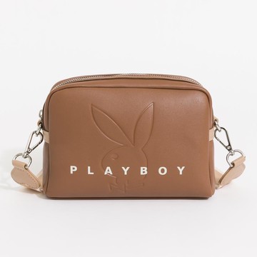 PLAYBOY - 斜背包 Limelight系列 - 咖啡色(2025秋冬女包)