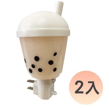 (2入優惠組)台灣製~SPIRIT 創意LED手動式小夜燈 酷珍奶 LEL-1SH