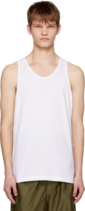 Comme des Garçons Shirt 白色低圆领上装