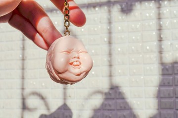 開心果 肉核桃 古銅色吊飾 鑰匙圈 生日禮物