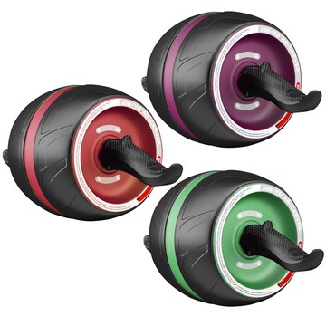 GYM-01 健腹輪 彈力回復 智慧煞車 組裝簡單 健身墊