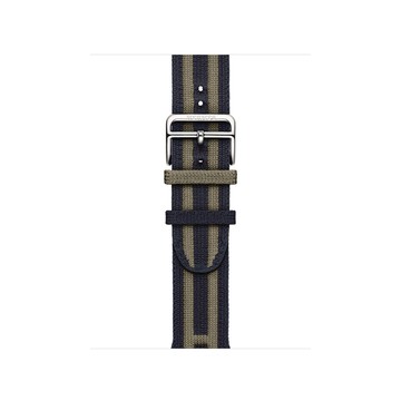 Apple Watch Hermès - 42 公釐 Bleu Nuit/Gris Titane 午夜藍色配鈦灰色 Rocabar Club 錶帶