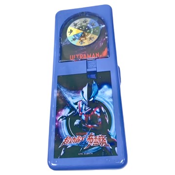 收納王妃 超人力霸王 布雷薩 幸運轉輪筆盒 - 深藍色  1個