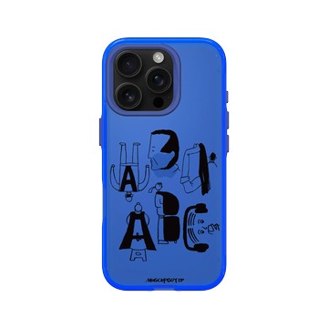 iPhone 16 Pro Clear 激光藍 - MUG CUP GUY - ABCD
