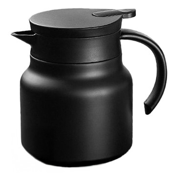 不鏽鋼保溫悶茶壺 316不鏽鋼 泡茶/咖啡  黑色  1L  1個