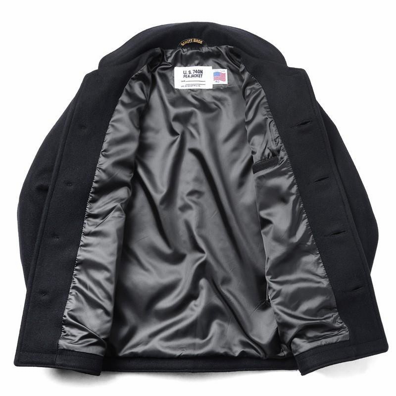Schott ショット 776US 24oz シングルブレスト ピーコート 7494