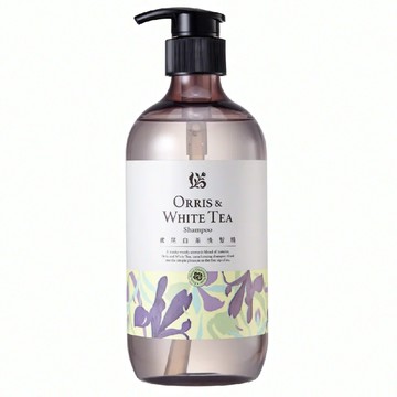 Justherb 香草集 鳶尾白茶洗髮精  500ml  1個
