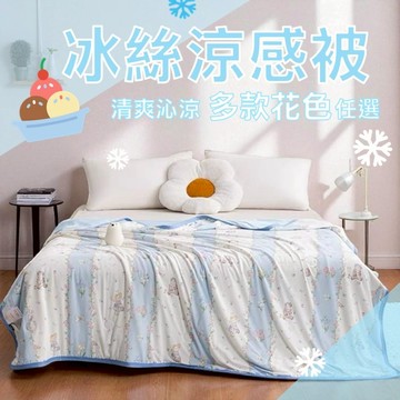 【松果家居】涼感被 冰冰被 涼感紗 童趣花色 150x200公分 台灣出貨