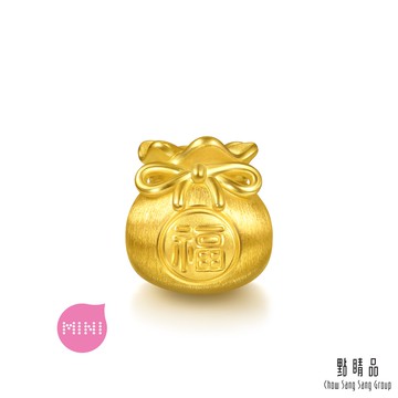 點睛品 Charme Mini 招財福袋 黃金串珠