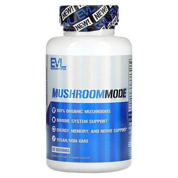EVLution Nutrition, MushroomMode，90 粒素食膠囊