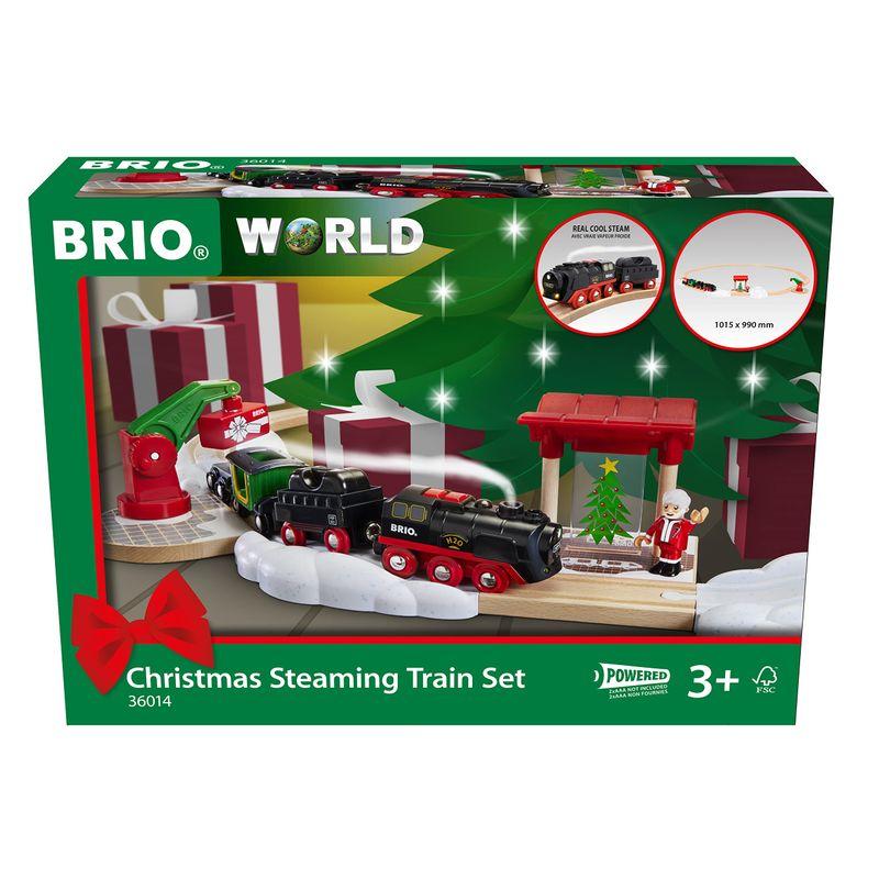 BRIO (ブリオ) クリスマススチームトレインセット 36014 全26ピース