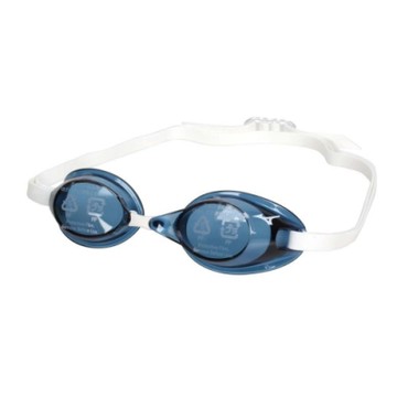 MIZUNO SWIM 泳鏡-防霧 抗UV 游泳 日製 蛙鏡 訓練 美津濃 85YA-75000-12 藍黑白