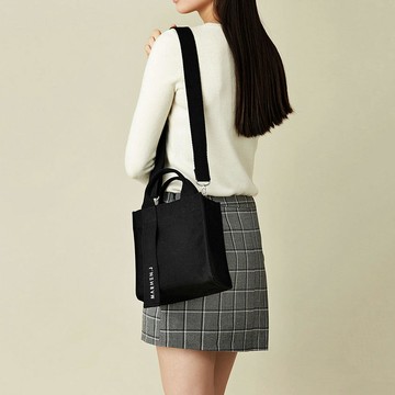 MARHEN.J迷你加蓋帆布包 黑色 / 經典 mini 托特帆布包 6色