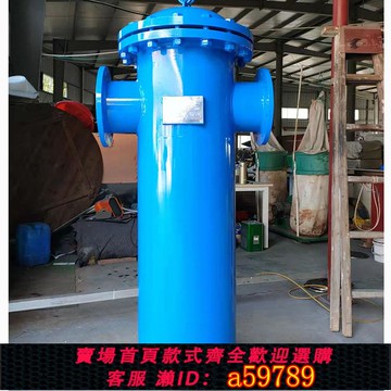 【全網低價 可打統編】DN65 80 100 125壓縮空氣法蘭過濾器大流量除水除塵除油水分離器