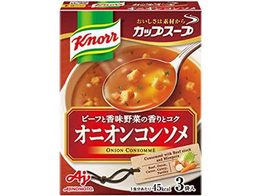 味の素 クノール カップスープ オニオンコンソメ 3袋入 10個