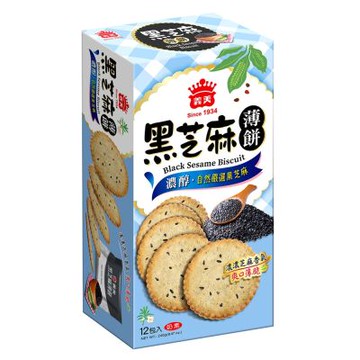 義美 黑芝麻薄餅240g