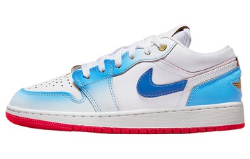 JORDAN 1 LOW SE UNIVERSITY BLUE GRADIENT GS