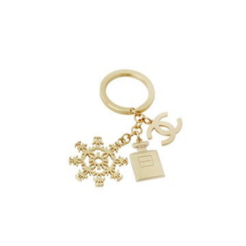 CHANEL 香奈兒 奢華雪香鑰匙圈