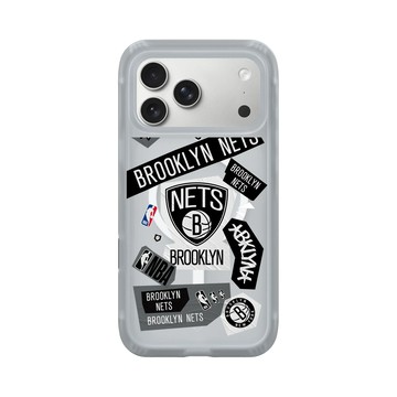 iPhone 17 Pro Max AirX 流變灰 - NBA - 拼貼系列-布魯克林籃網 Brooklyn Nets - Collage
