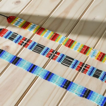 【原風藝站】男士串珠頸鍊 | 原住民 族服 台灣印象 豐年祭