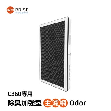 荷蘭 BRISE - C360 主濾網Breathe Odor除臭除味加強型(一片裝一年份)