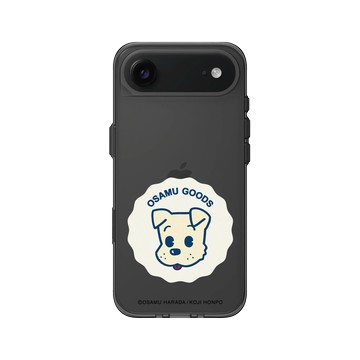 iPhone Air Clear (相機按鈕) 酷墨灰 - OSAMU GOODS - 經典復古系列-Dog