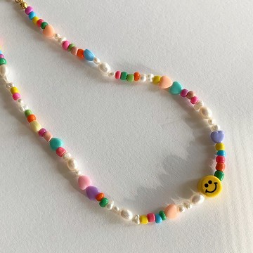 新！笑臉糖果項鍊（項鍊）