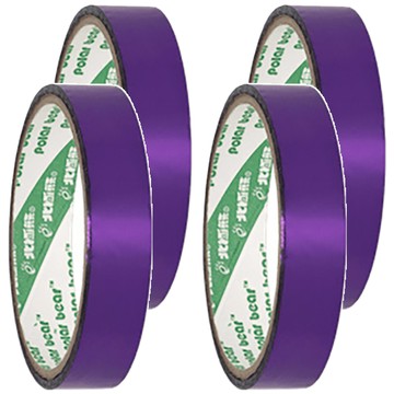 polar bear 北極熊 大彩色晶晶膠帶 RAT1818P 18mm x 18y 紫色 4個  1組