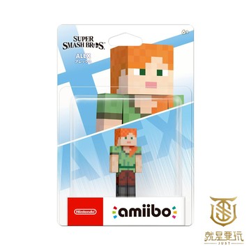 【就是要玩】現貨 NS Switch Amiibo 大亂鬥 愛莉克斯 我的世界 麥塊 史提夫 創世神 Minecraft