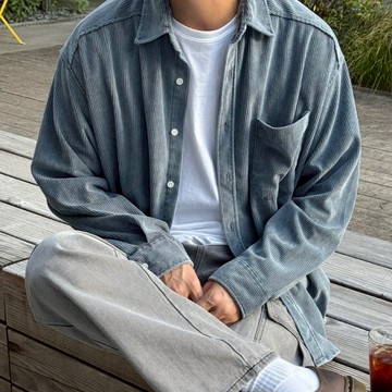 【Metanoia】🇰🇷韓製 燈芯絨襯衫