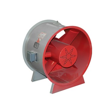 軸流式消防排煙風機地庫廠房通風設備耐高溫低噪HTF消防排煙風機[DD1218001]