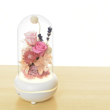 【GREENHANA】永生花香氛機-粉紅玫瑰 情人節禮品