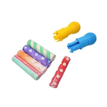 【JarMelo 原創美玩】24支戶外繽紛粉筆(附粉筆套)