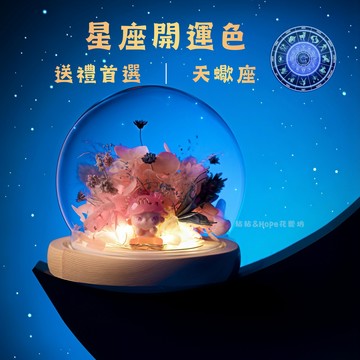 【快速出貨】十二星座燈飾花盅－天蠍座 Scorpio